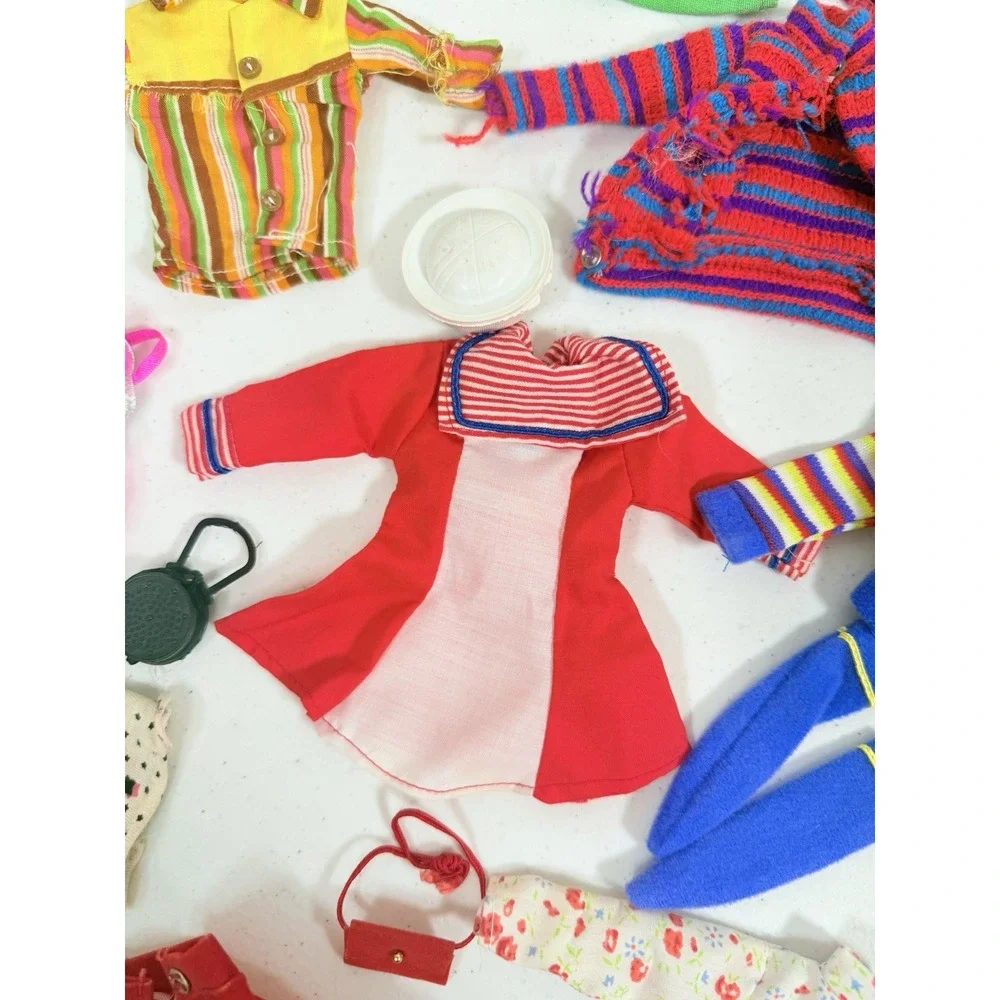 Vintage Barbie Clothing Lot Pieces Fashion Outfits Sailor, Gold Dreams, Plaid